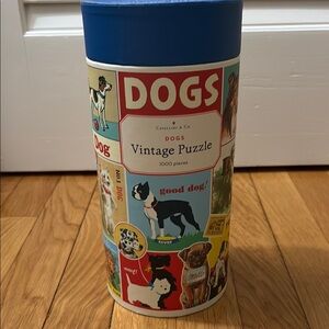 Cavallini & Co. Vintage Puzzle Dogs - 1000 Piece